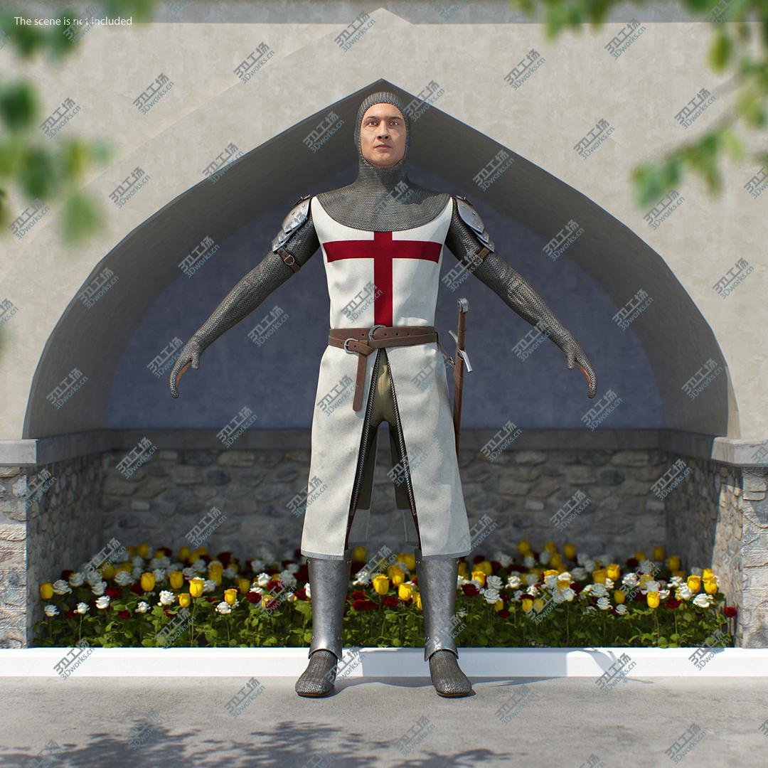images/goods_img/202104093/3D model Knight Templar T-Pose/4.jpg